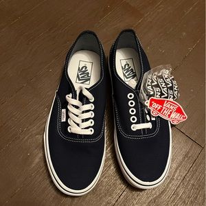 Navy Vans, brand new with tags and box mens size 7